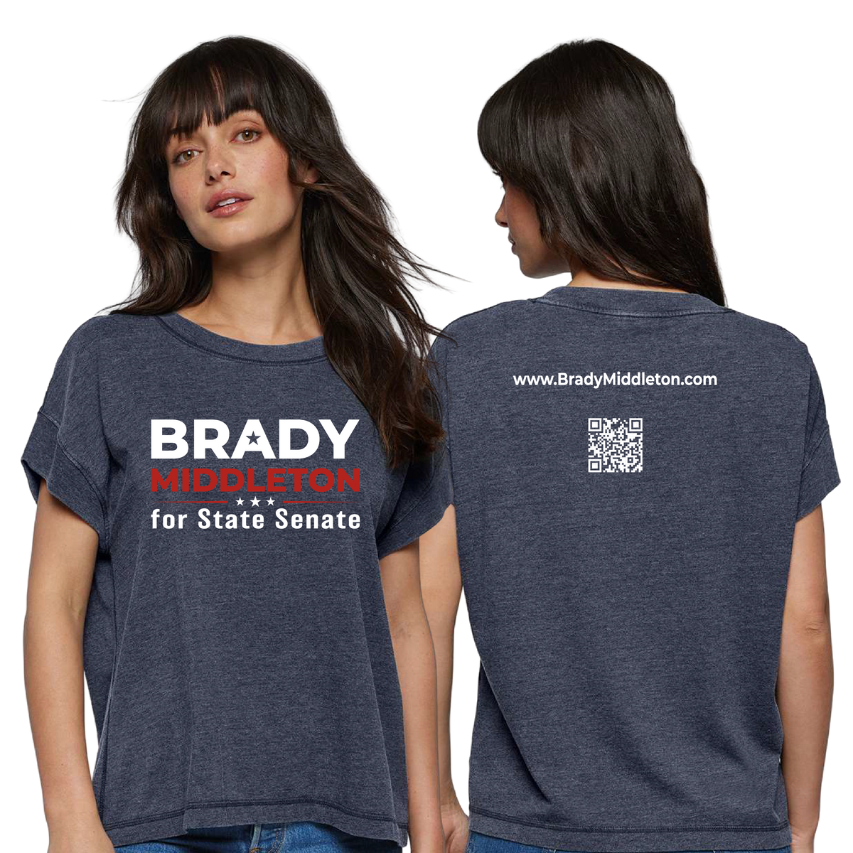 Branded Women's Vintage Tee