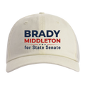 Branded Sunwashed Trucker Cap